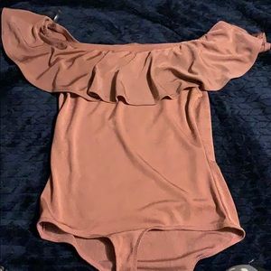 Iris off the shoulder top